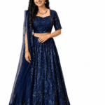 Midnight Elegance Lehenga Set