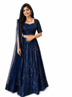 Midnight Elegance Lehenga Set