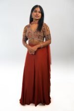 Rust Designer Co-ord Set - Image 2