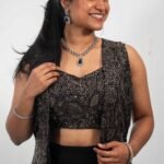 Black Jacket Co-ord set