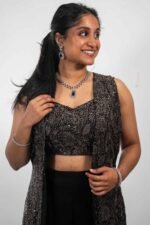 Black Jacket Co-ord set