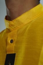 Vibrant Yellow Kurta - Image 3