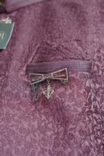Imperial Burgundy Sherwani Set - Image 3