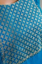 Azure Elegant Blue Kurti - Image 2