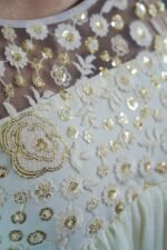 Divine Warm White Frock Kurti - Image 3