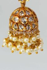 Royal Ruby Jhumkas - Image 4