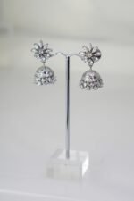 Crystal Bloom Jhumka