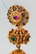 Antique Heritage Jhumka - Image 3