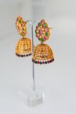 Royal Peacock Jhumka - Image 2