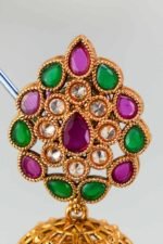 Royal Peacock Jhumka - Image 3