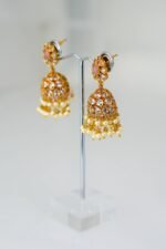 Pearl Drop Jhumka - Image 2
