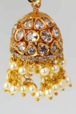 Pearl Drop Jhumka - Image 4