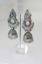 Oxidised Tribal Jhumka