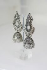 Oxidised Tribal Jhumka - Image 2
