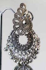 Oxidised Tribal Jhumka - Image 3