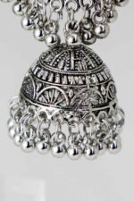 Oxidised Tribal Jhumka - Image 4