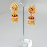 Temple Treasure Jhumka