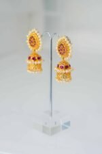 Temple Treasure Jhumka - Image 2