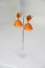 Floral Radiance Jhumka - Image 2