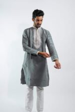 Elegant Grey Kurta Pajama