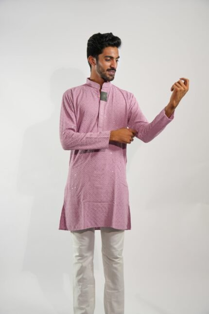 Soft Pink Kurta Pajama