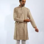 Elegant Beige Kurta Pajama