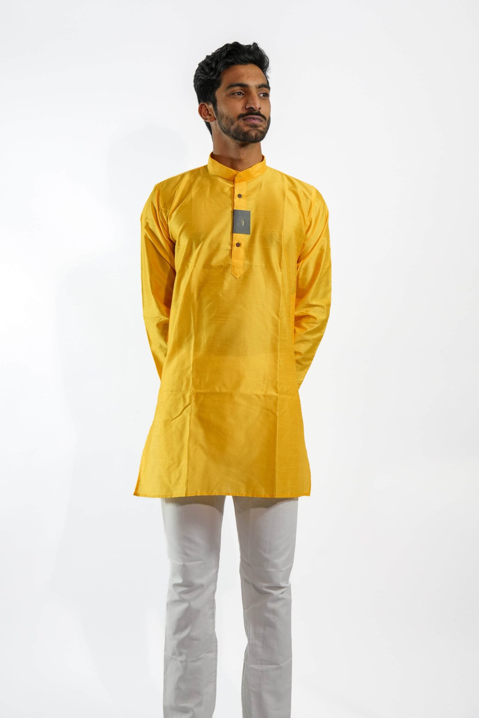 DSC05035.jpg Vibrant Yellow Kurta - Image 1