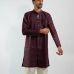 Imperial Burgundy Sherwani Set
