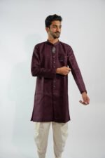 Imperial Burgundy Sherwani Set