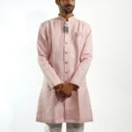 Royal Blush Pink Sherwani Set