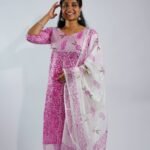 Aurora Floral Pink Salwar Suit