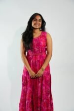 Radiant Royal Pink A-Line Kurti