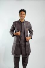 Ethereal Deep Merlot Sherwani Set